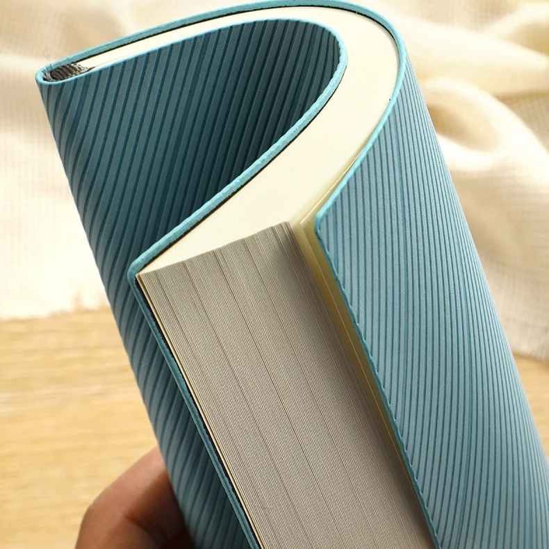 Wholesale Nice Quality Pu Leather Notebook Custom Diary Printing For Stationary Hardcover Journal Notebook