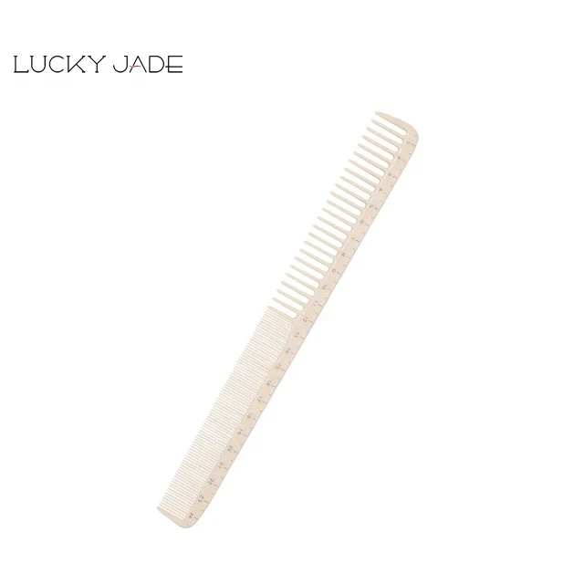 Plastic Fine Cutting Salon Hairdressing Heat Resistant Barber Comb