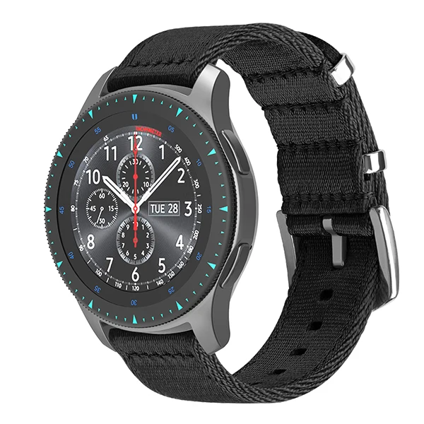 Waterproof Colorful Nylon Samsung Band Frontier Strap For Gear S3 Classic Watchband 22mm Smart Watch Bracelet