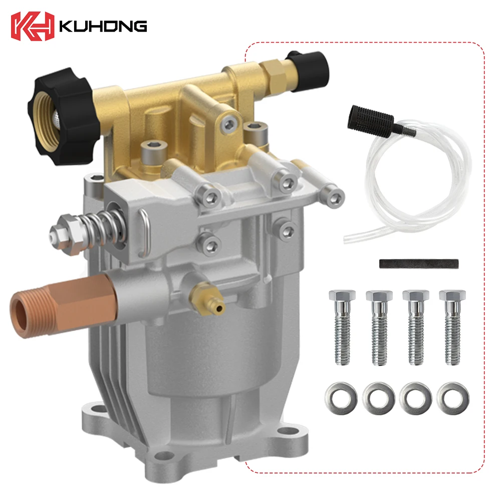 Kuhong Gasoline Pressure Washer Pump 180 bar 2700psi 6.5Hp