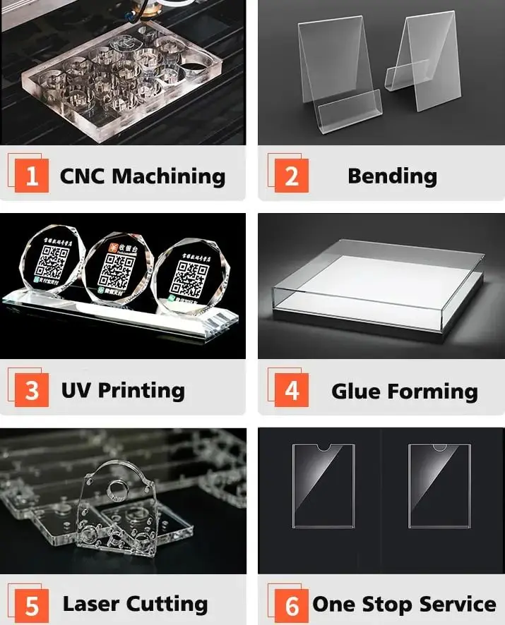 Laser Cutting Screen Printing Custom Polycarbonate Acrylic Plastic Front Panels