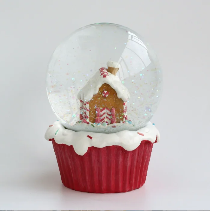 Custom Musical EmptyBall Glass Water Snow Globe Barcelona