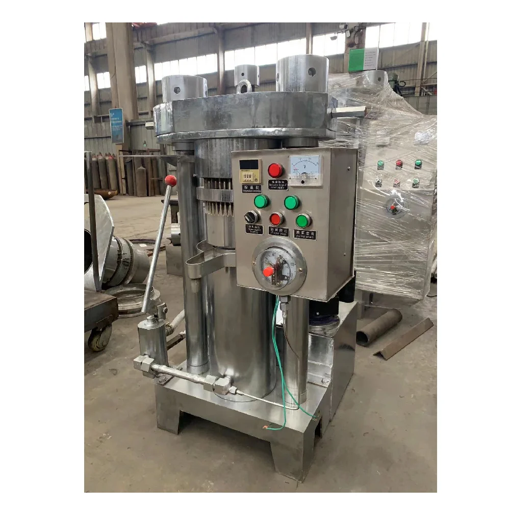 Automatic sesame cold hydraulic oil press machine for oil production