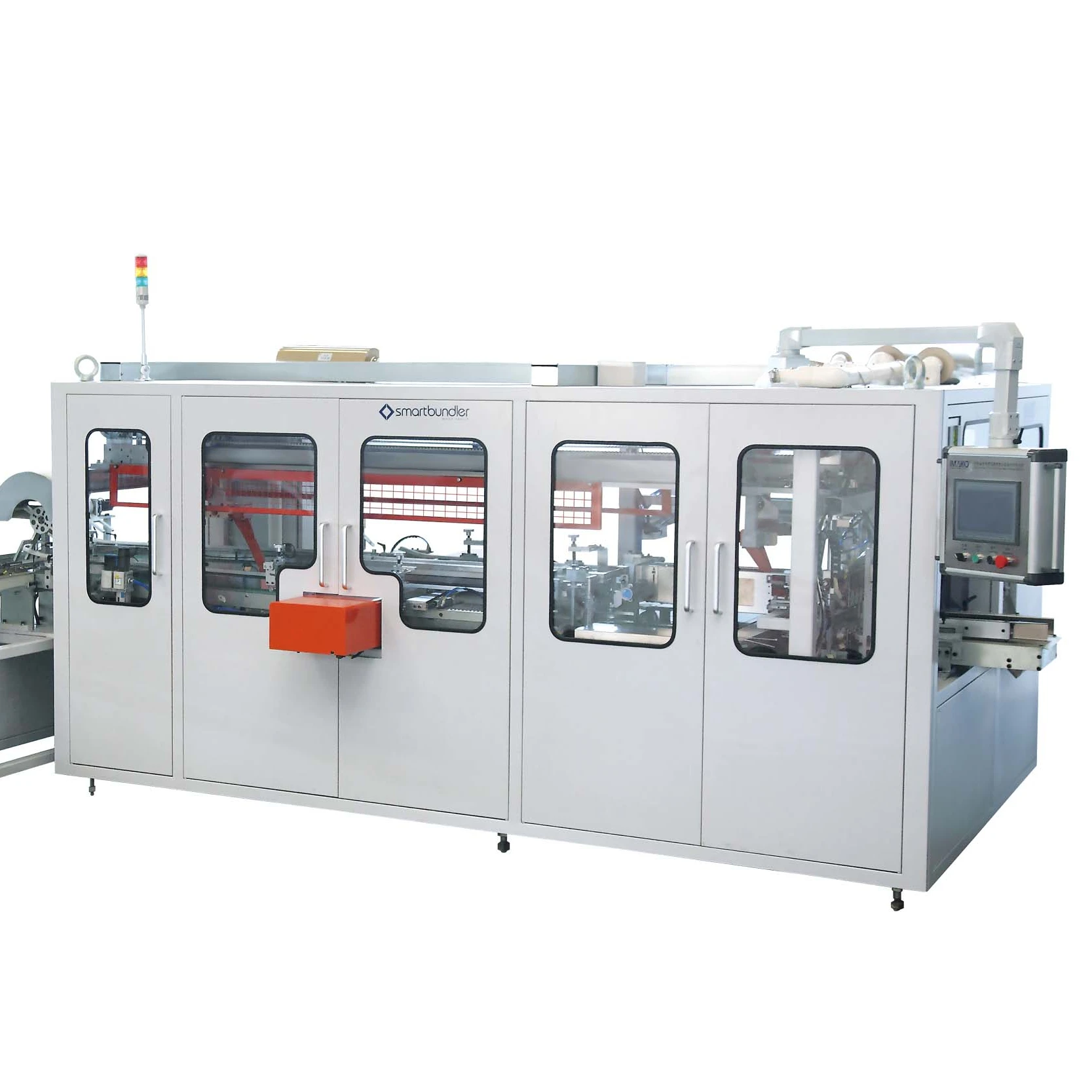 Roll Paper Machine High Speed Cutting Paper Roll Bundling Packing Single Packed/Unpack Core/Coreless Roll Paper