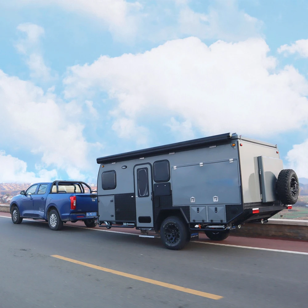 Allroad 2020 PT15 Pop Top caravan High Quality Travel off Road Camper Trailer up