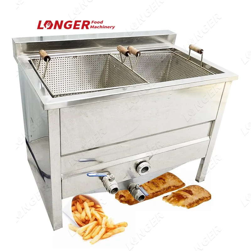 Industrial Semi-Automatic French Fries Making Machine Finger Chips Frying Production Line Potato Chips Manufacturers In Malaysia