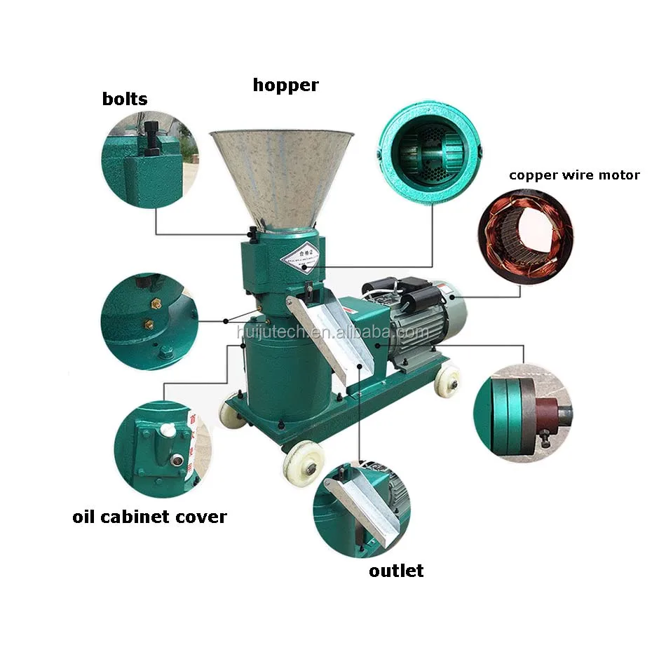 Hot sale high quality pellet machine/animal feed pellet machine