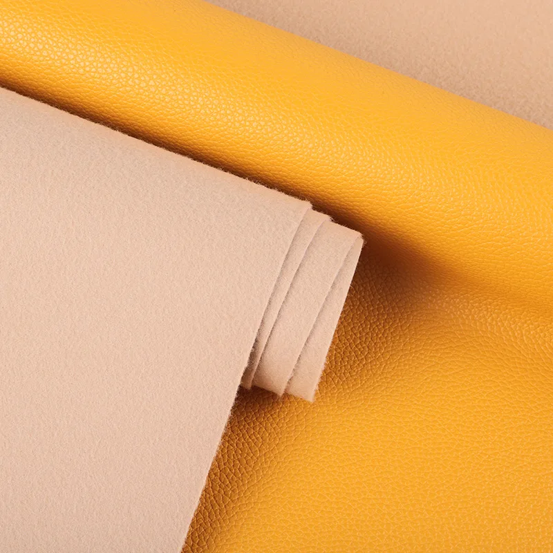faux leather upholstery fabric manufacturer customized weave artificial leather white faux leather roll
