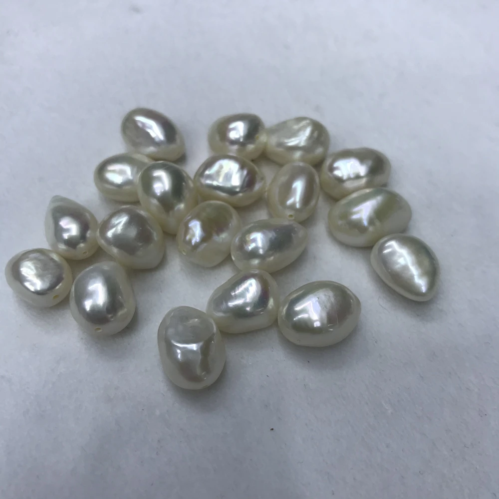 Factory Wholesale White and Purple Yellow Pink Natural Freshwater High Quality Grade 5a Pearls 9-10mm Loose Pearls