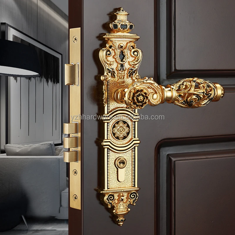 [Цинковый сплав] ручка дверного замка в европейском стиле по хорошей цене