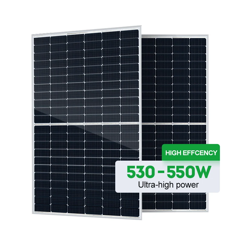 Highest Efficiency 530W 540W Solar Panel Newest Technology 550W Solar Panel Price Best 550W Solar Panel For Homes