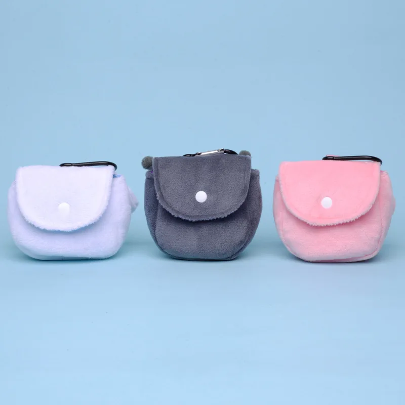 DHF милый Sanrioed Kuromi Cinnamoroll Melody круглая сумка для хранения наушников плюшевый чехол совместим девочек Подарки