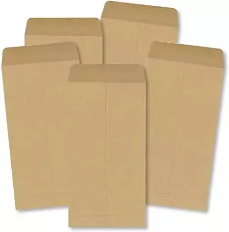 Manufacturing of High Quality Brown Kraft Paper Envelopes with High Quality Printing in China Customized Envelope Packaging