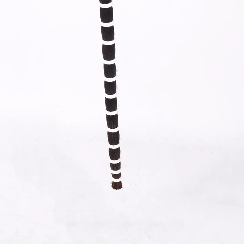 Customized violin bow hairs horse hair for violin