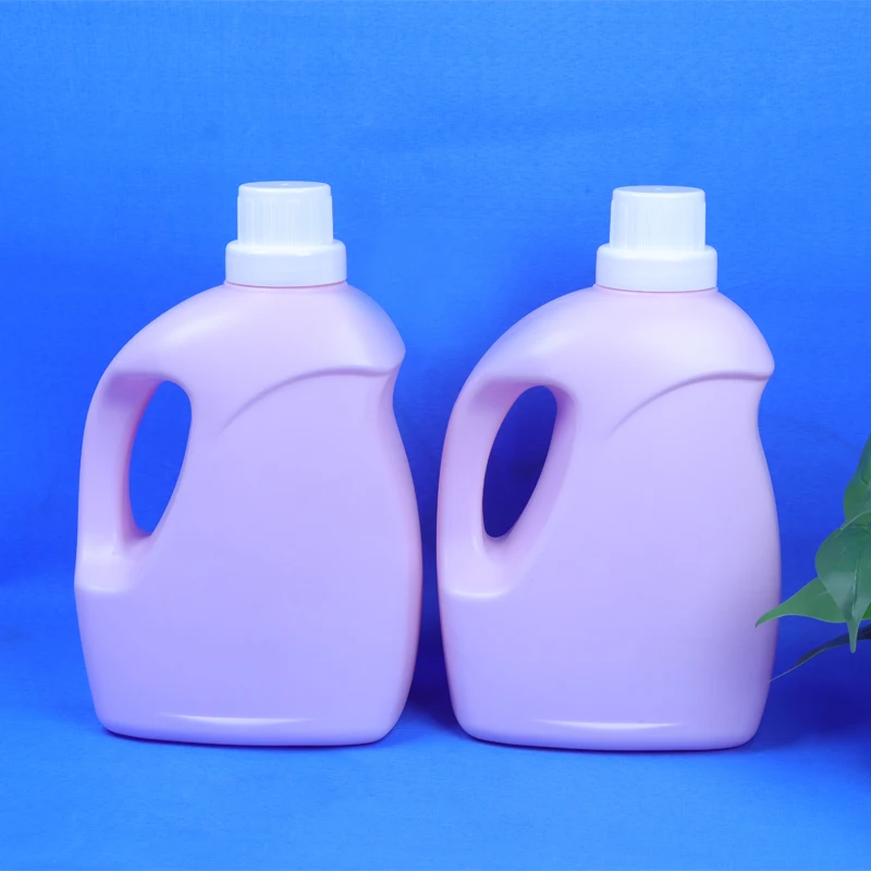 Plastic Empty 3L Laundry Detergent Bottle Household Washing Liquid Bottle With Cap For Bleach