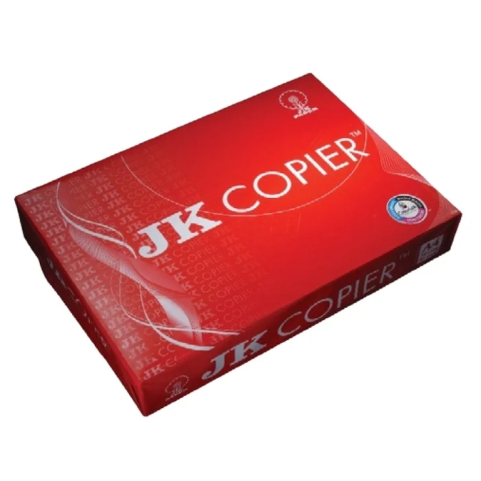 100% JK A4 Paper Price A4 size copy copier paper 80 gsm