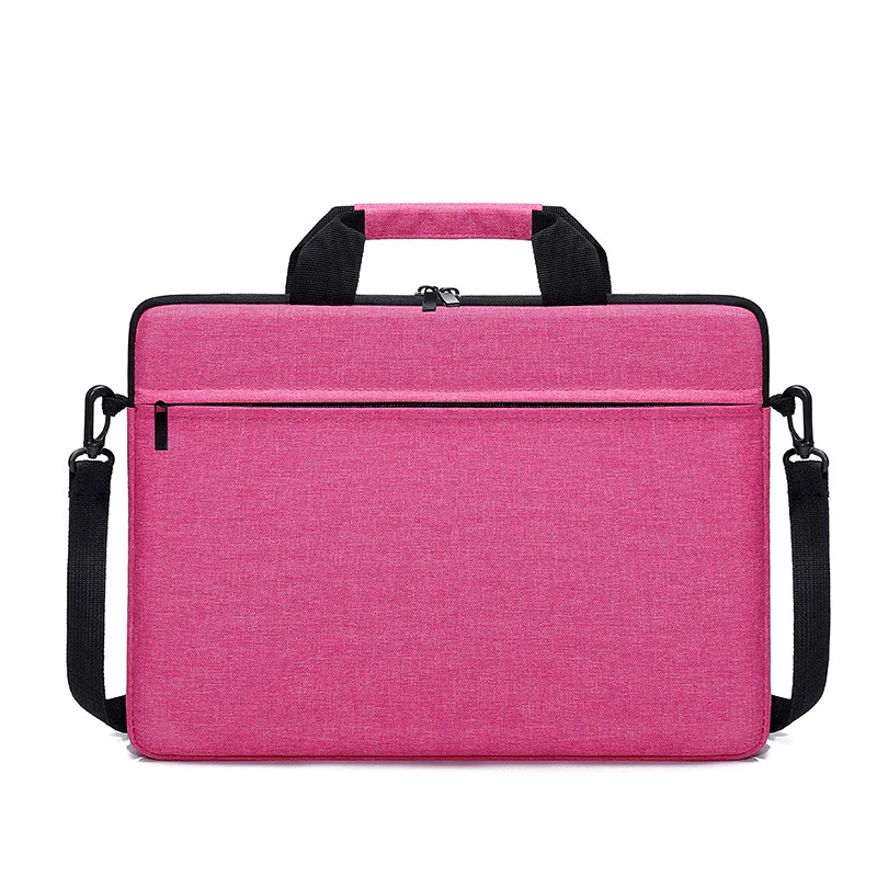 wholesale light custom logo reusable pink tote bag women girls oxford laptop bag with adjustable strap