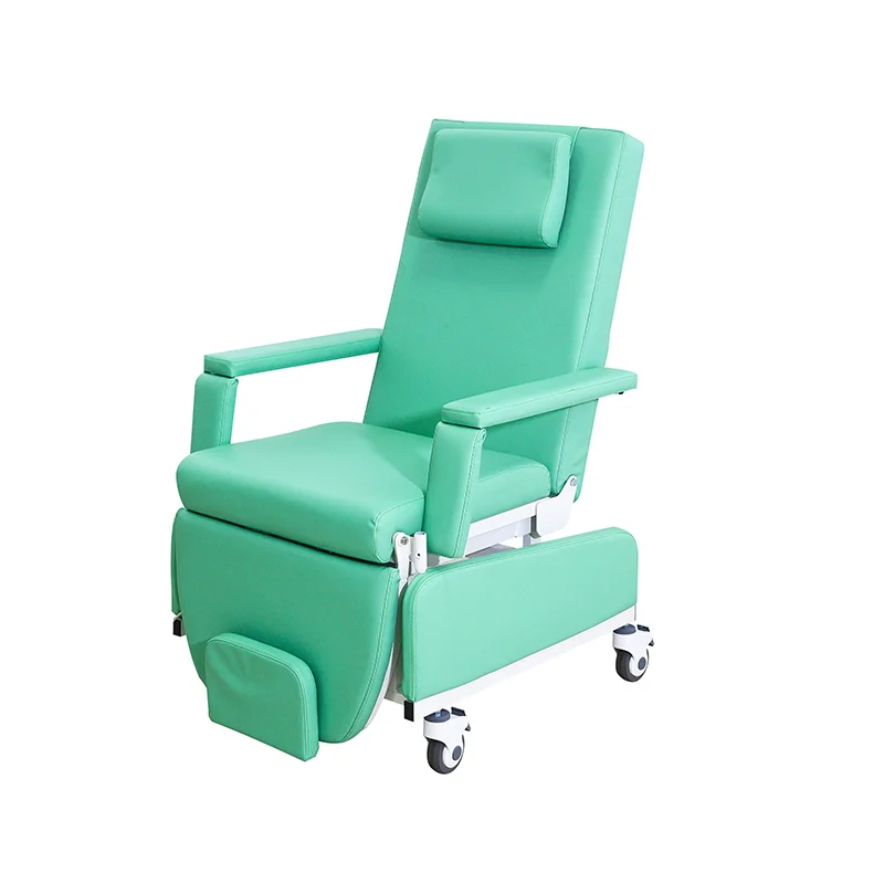 Hospital Blood Donation Hemodialysis Treatment Chair Economic Electric Medical Dialysis  Donor Chair Bed