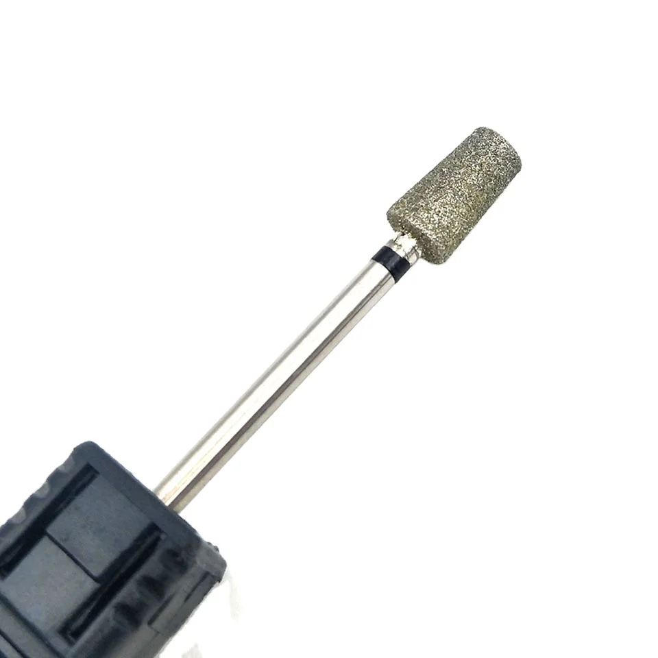 
HYTOOS Flat Top Cone Diamond Nail Drill Bits 3/32