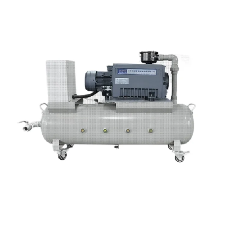 Industrial vacuum negative pressure station CNC water ring vacuum pump unit circulating sucker vacuum system