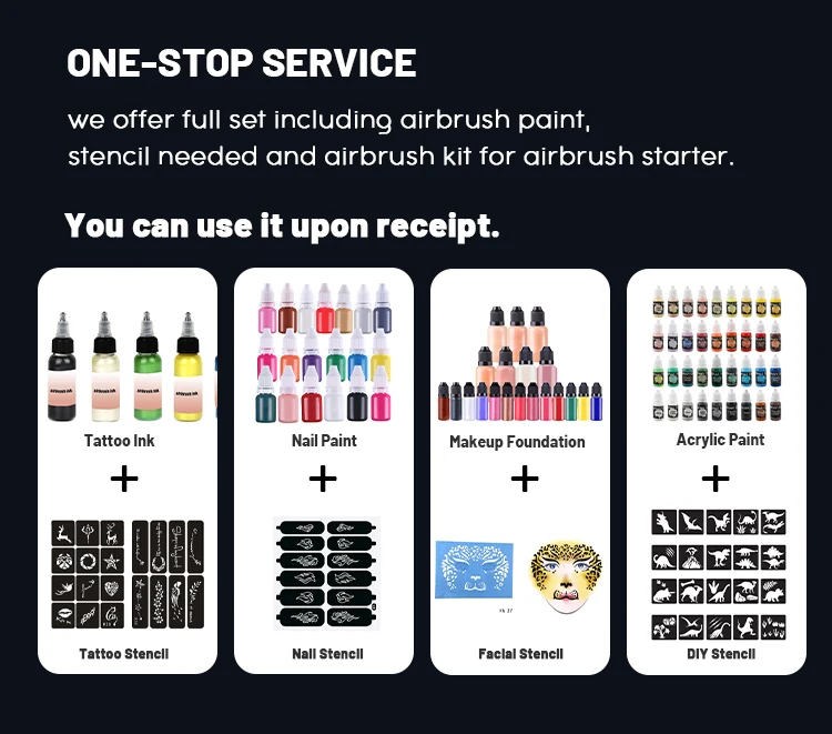 Airbrush Kit with Air Compressor for Nails Nail Airbrush Machine Aerografo