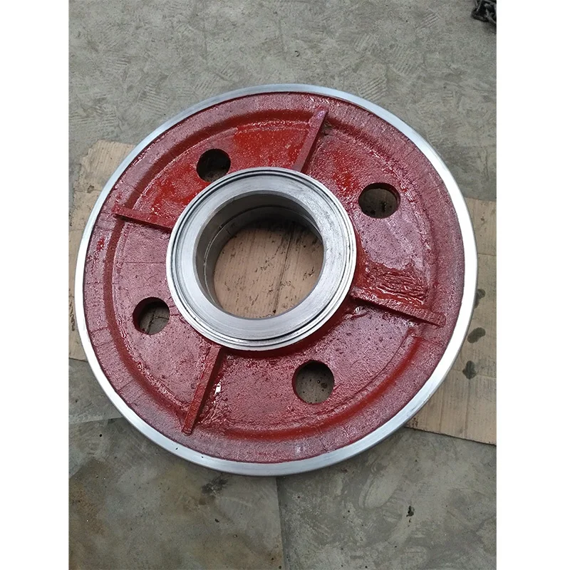 Custom oem large steel channel heavy duty large pulley