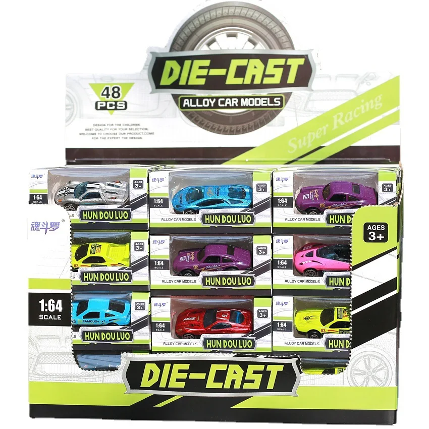 Alloy Simulation Miniature Diecast Toy Vehicles Pull Back Model Car