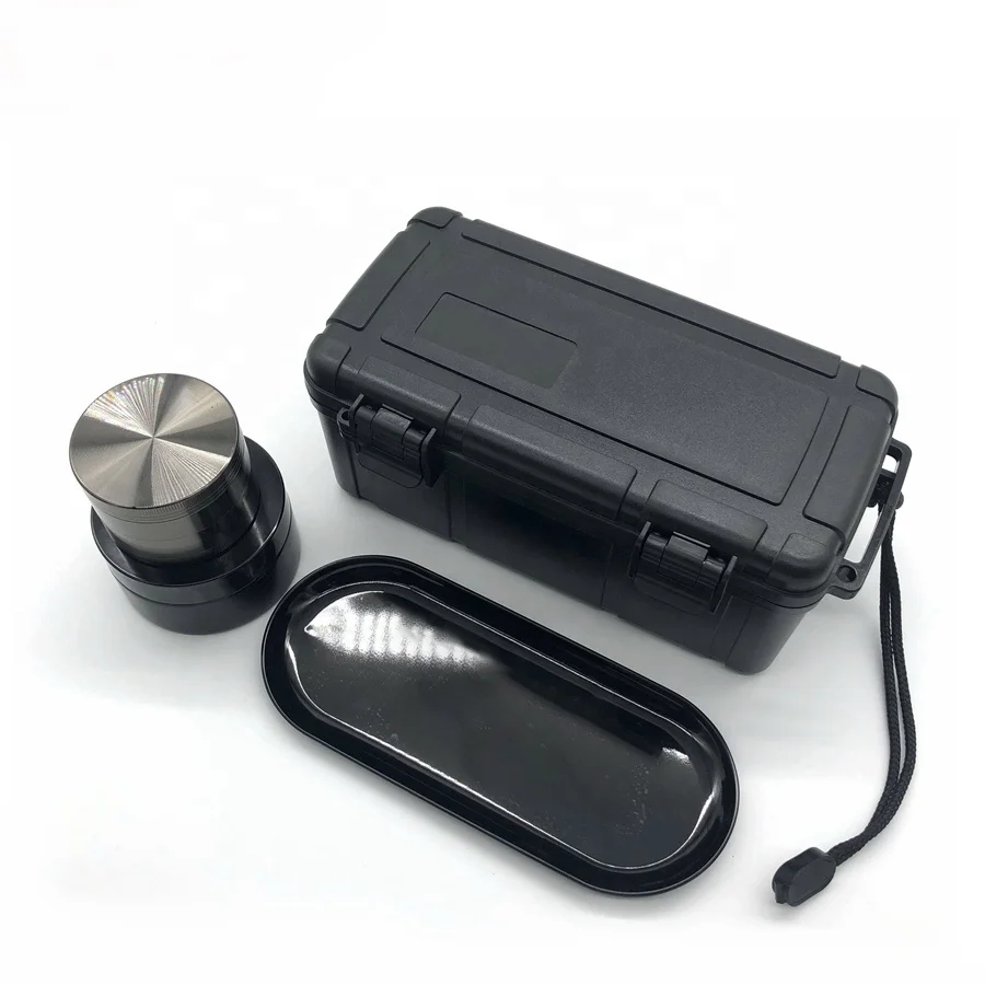 Smell Proof Hard Plastic Weed Herb Space CaseBox Container