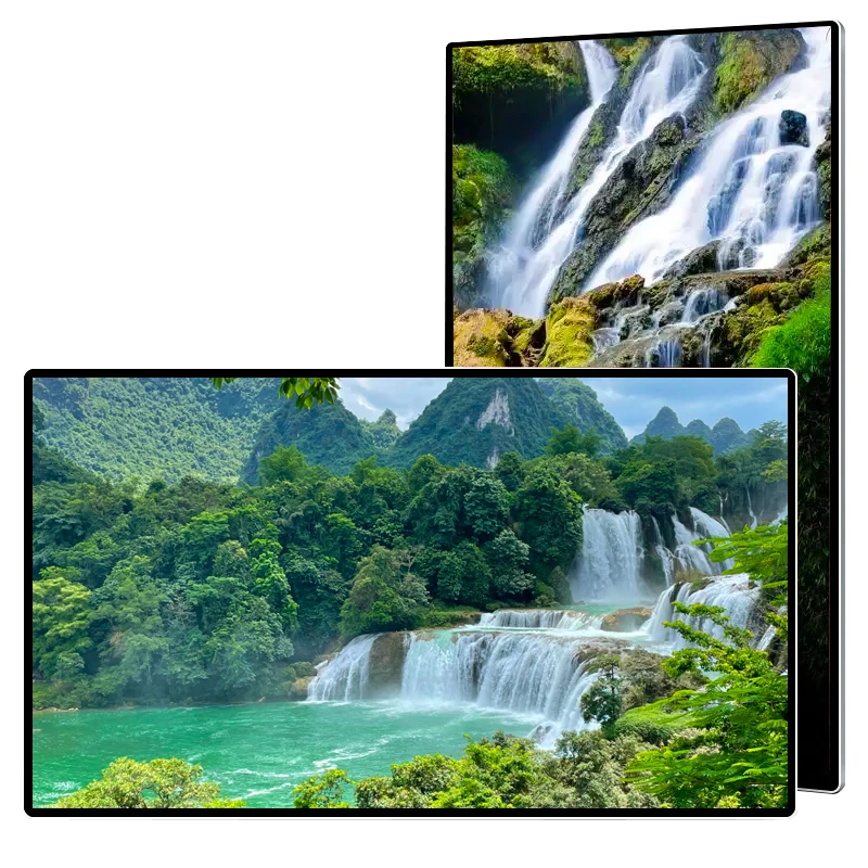 75 inch indoor LCD full HD 1080P 4k digital signage player, advertising screen display monitor, touch screen interactive board