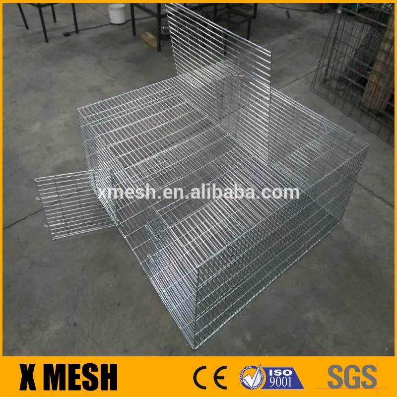 Modular Wire Rabbit Bunny Metal Galvanized Foldable Welded Wire Mesh Dog Cages