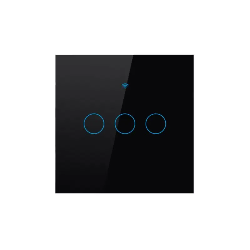  SESOO умный дом мобильный телефон Wi-Fi дистанционное управление Google home работает Tuya Smart 1/2/3 Gang сенсорный выключатель
