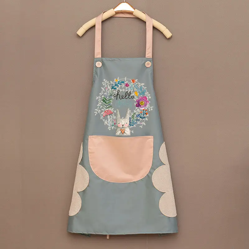 2021 PVC water oil proof animal carton customised aprons
