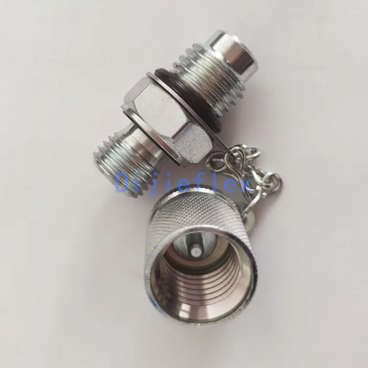 Hydraulic Pressure Test Adapter Test Coupling High Pressure Measuring Coupling