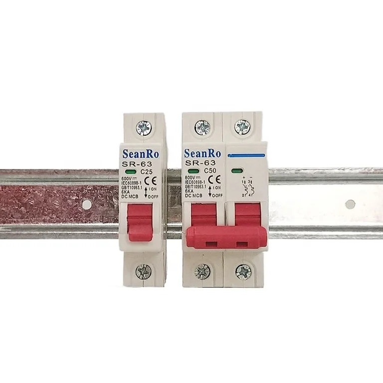 SunRo CE certificate hotselling DC MCB for PV system 50a amp circuit breaker