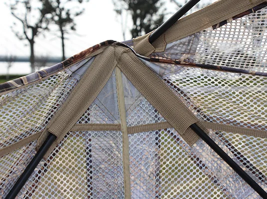 Wholesale Hot Sale Double Layers Camo Camouflage Hunting Blind Tent