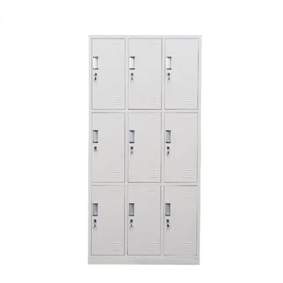 9 door steel locker for office Luoyang factory cheap price steel locker