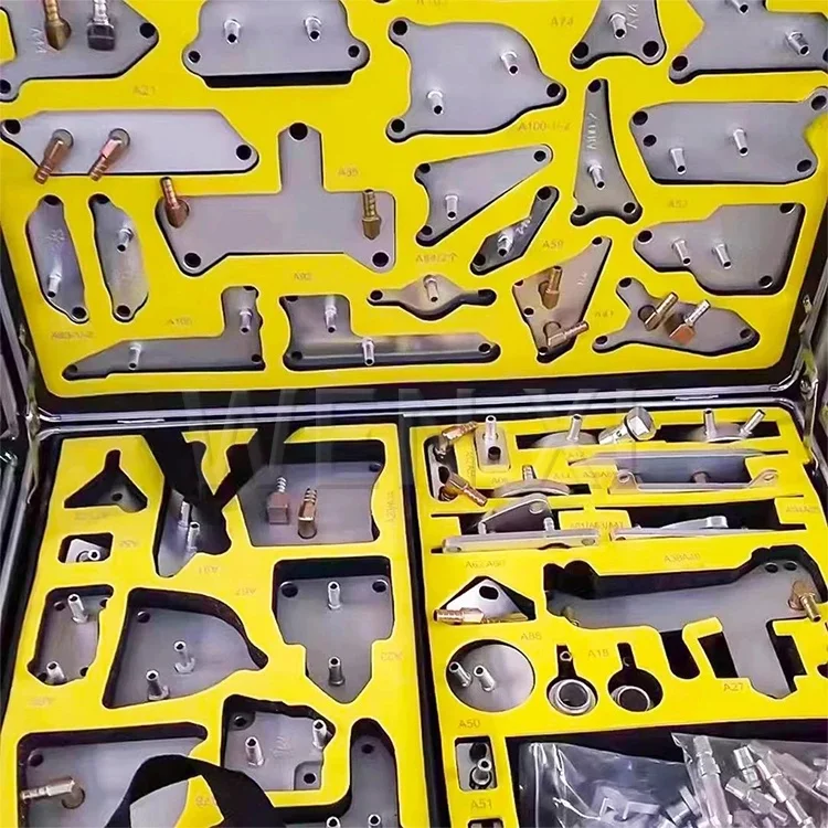 High Quality Aluminum Alloy Auto automatic Transmission Oil Replacement Gearbox Quick Adapters ATF Connectors 140pcs/set