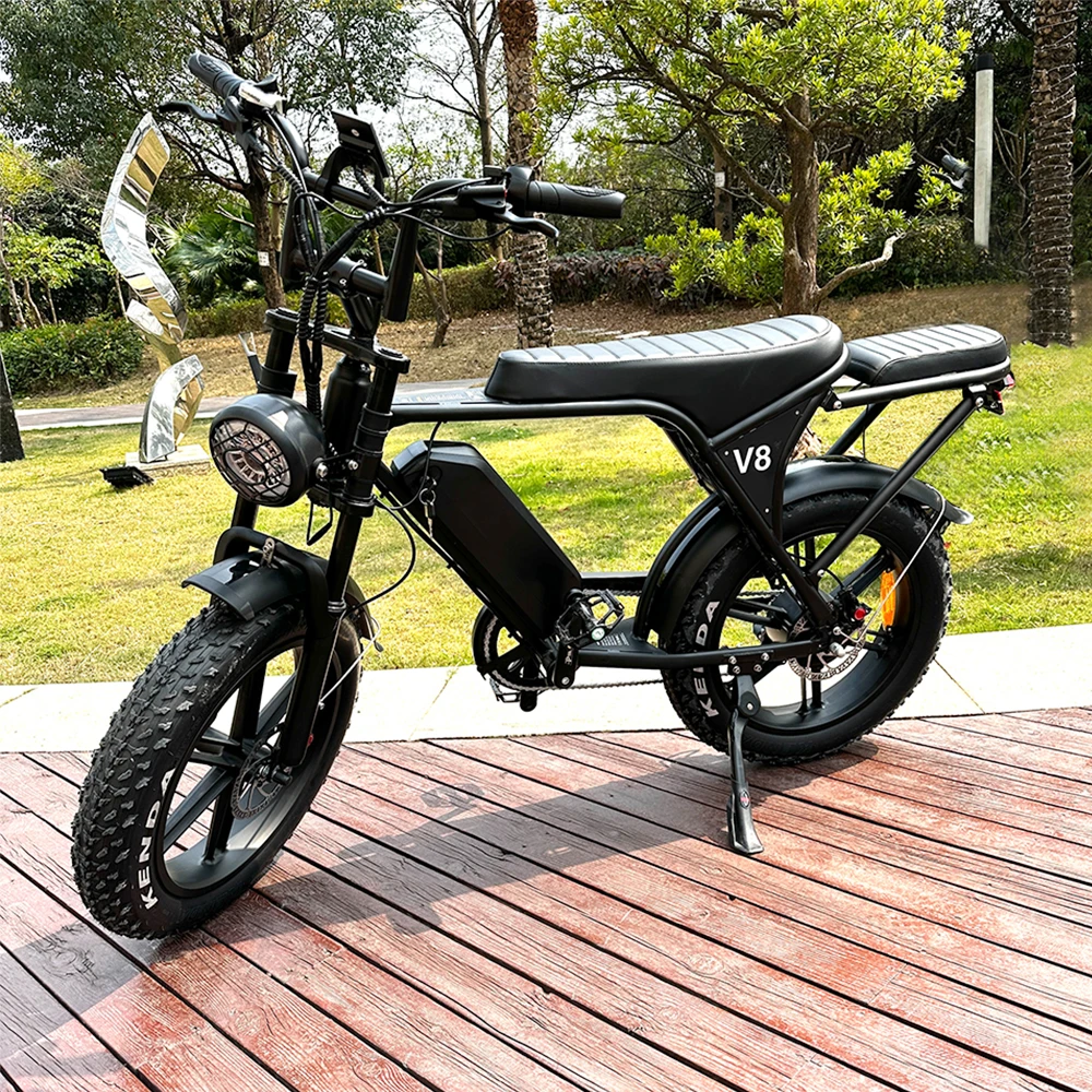 Оригинальный электровелосипед Fatbike Electrische Ouxi V8 250 Ватт Fiets Eu склад Ebike 48v 15ah электрический велосипед с толстыми шинами