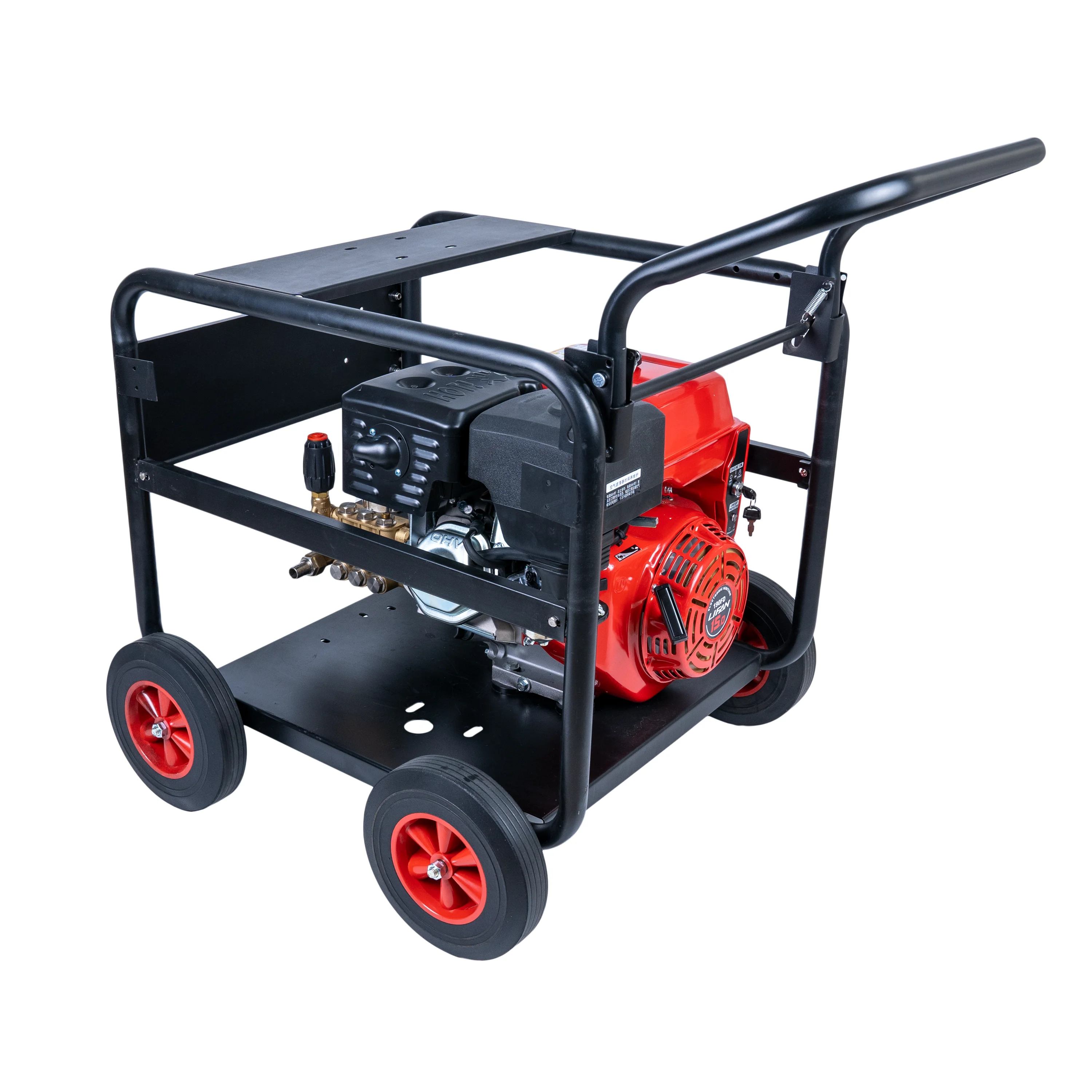 15HP 4-Stroke OHV With Electric Start 250Bar 3600psi Gasoline Engine High Pressure Washer