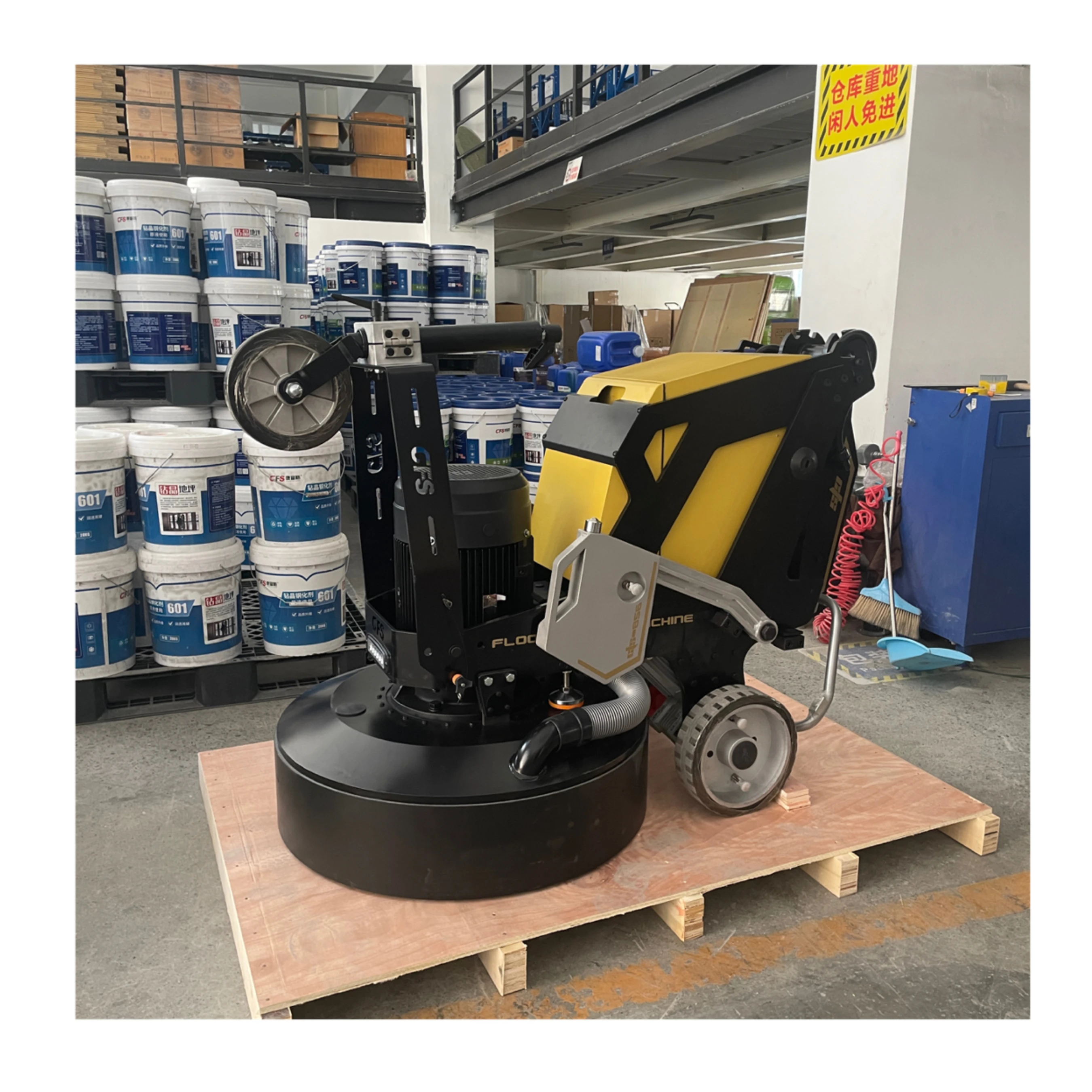 High Load Moment CFS-c856 220v 380v 18.kw big power concrete grinder machine for floor