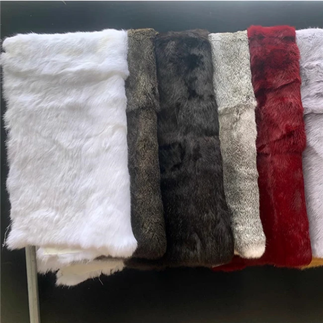 Rex Rabbit Fur Plate Chinchilla Fur Plates