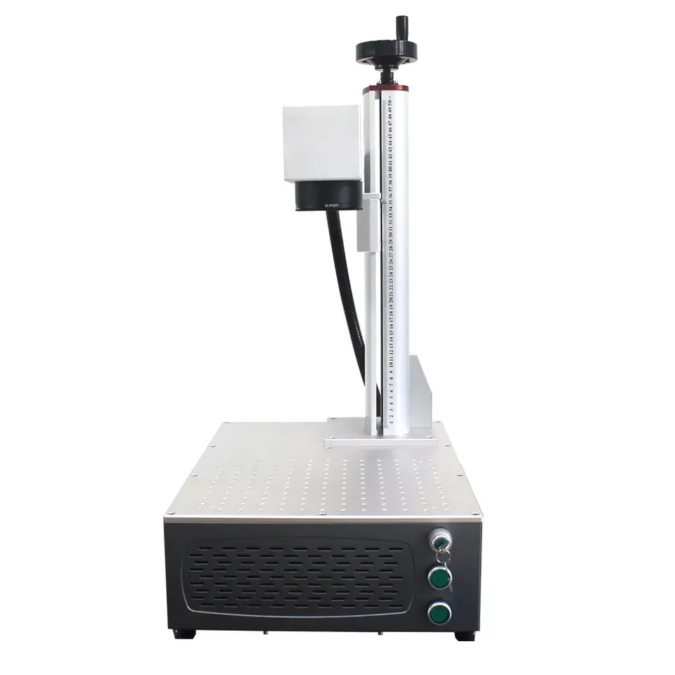 TIPTOPLASER fiber flying laser marking machine 20w 30w 50w 100w 3d metal optical fiber laser marking machine