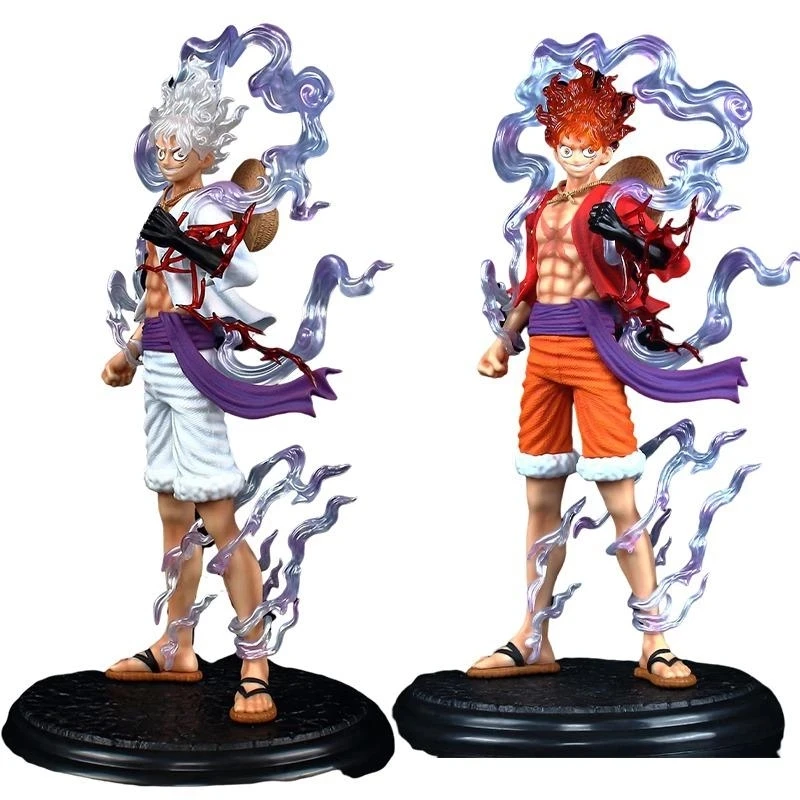 21CM 2 Colors One Piece Gk Sun God Fifth Gear Luffy Anime Figure Model Ornament PVC Action Figures Doll Gift