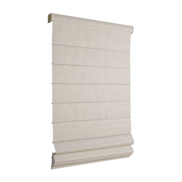 Top Down Bottom Up Remote Control Roman Shades for Windows Roman Blinds Room Shades Fabric Privacy & Light Filtering