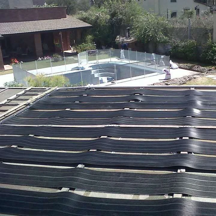 China manufacturer pool water heater system plastic solar panels for swimming pool EPDM solar collector