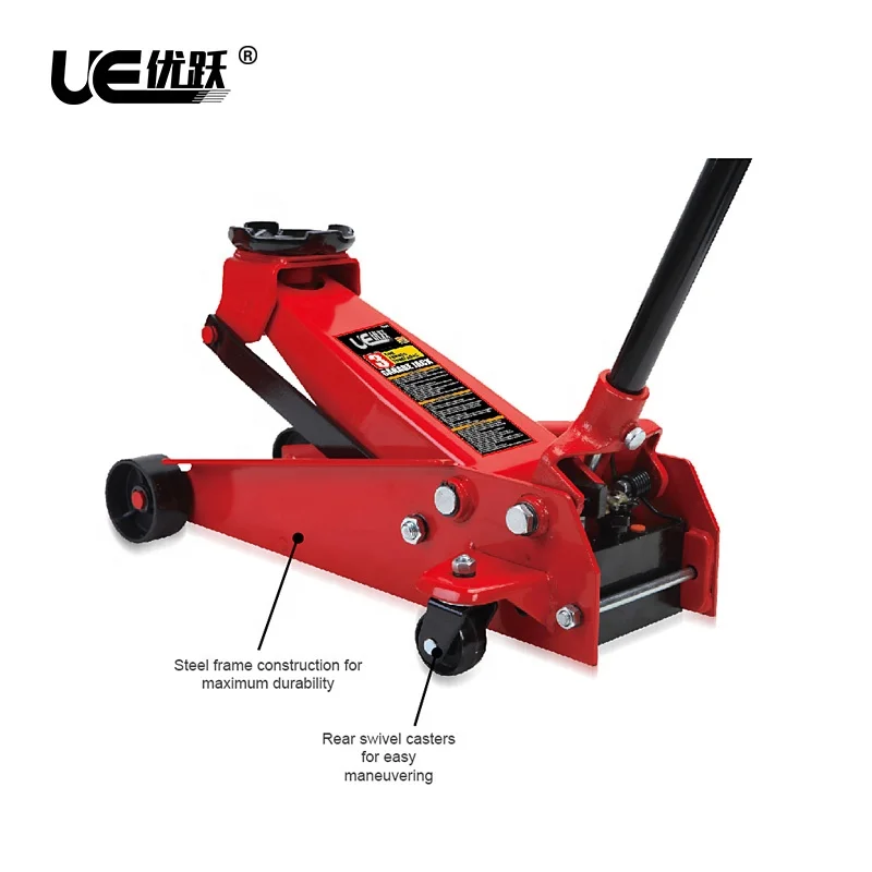 3Ton Aluminum Steel Jack Stand Car Jack aluminum floor jack UE-T430010L