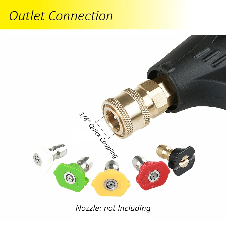 High Quality 4350 Psi Brass Stainless Steel Pvc Professional Water Spray Gun Price