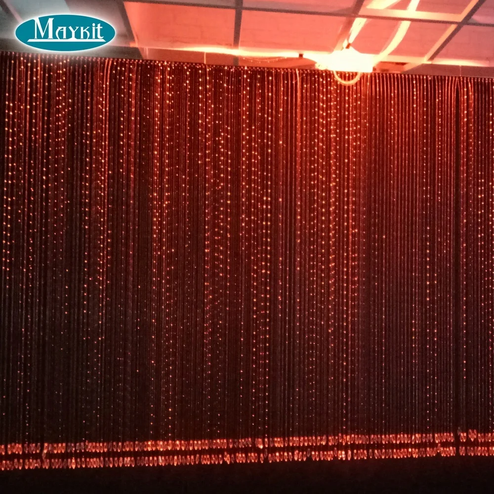 Sparkle Flash Point Fiber Optic Cable  for LED Fiber Optic Sensory Light Curtain Waterfall Light