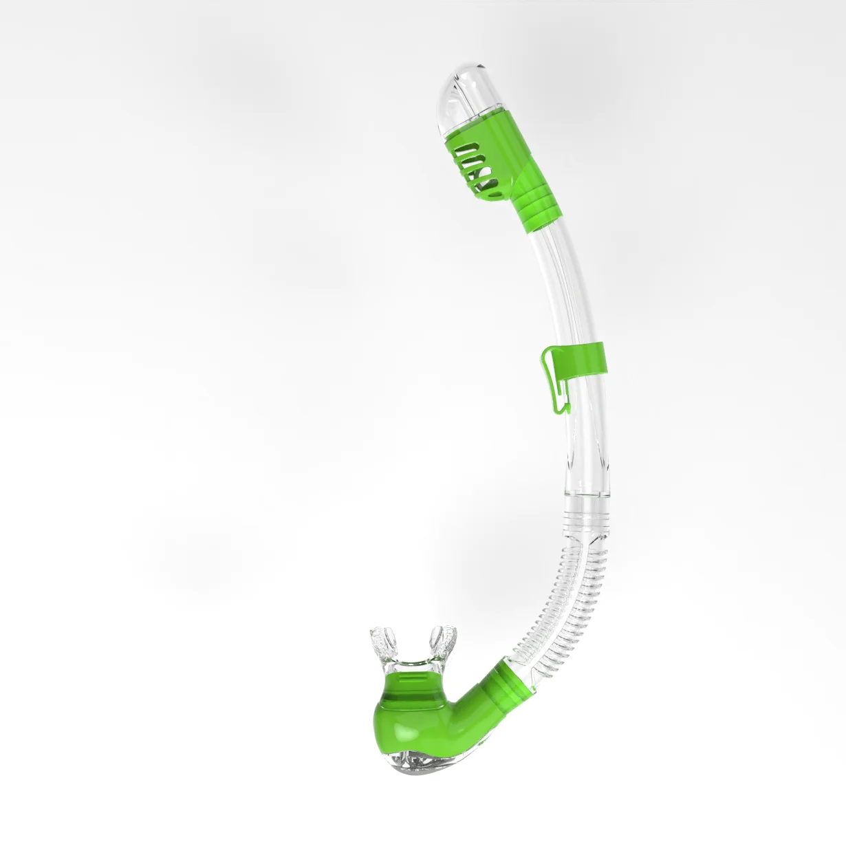 Comfortable mouthpiece One-Way purge Valve sea diving gear snorkeling breathing tube diving snorkel