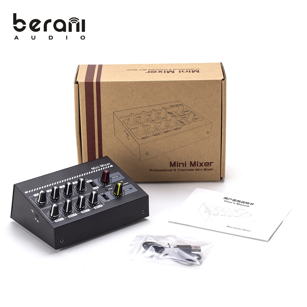 Berani M2 mini audio mixer